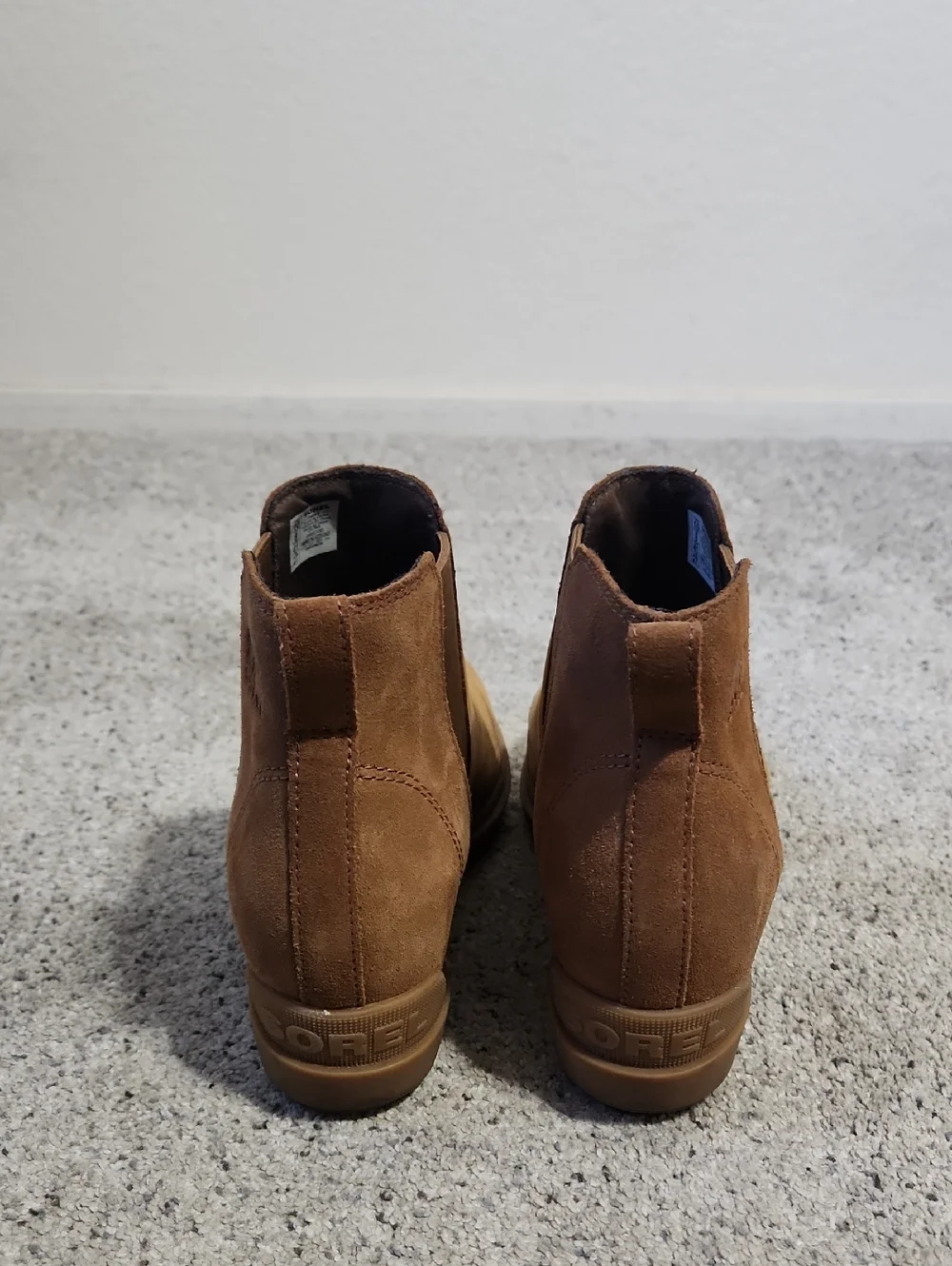 Sorel Evie II Chelsea Boot in Taffy Brown Size 10